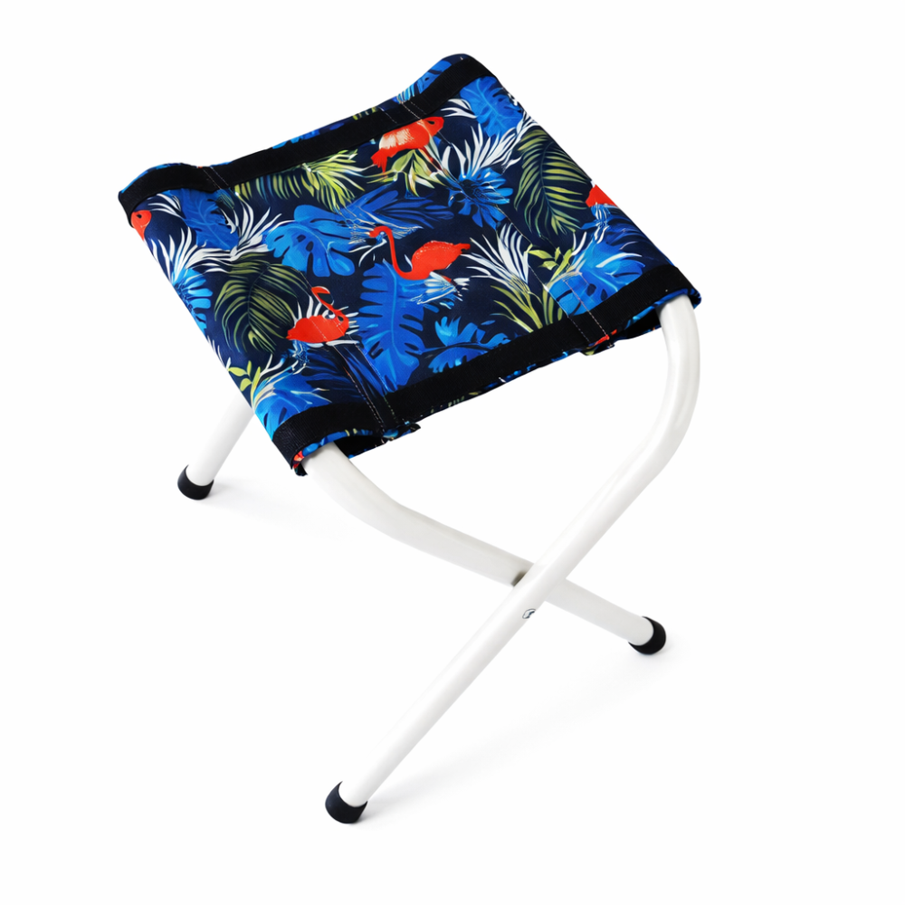 banco plegable de tela