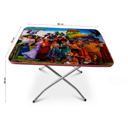 mesa infantil tipo tijera