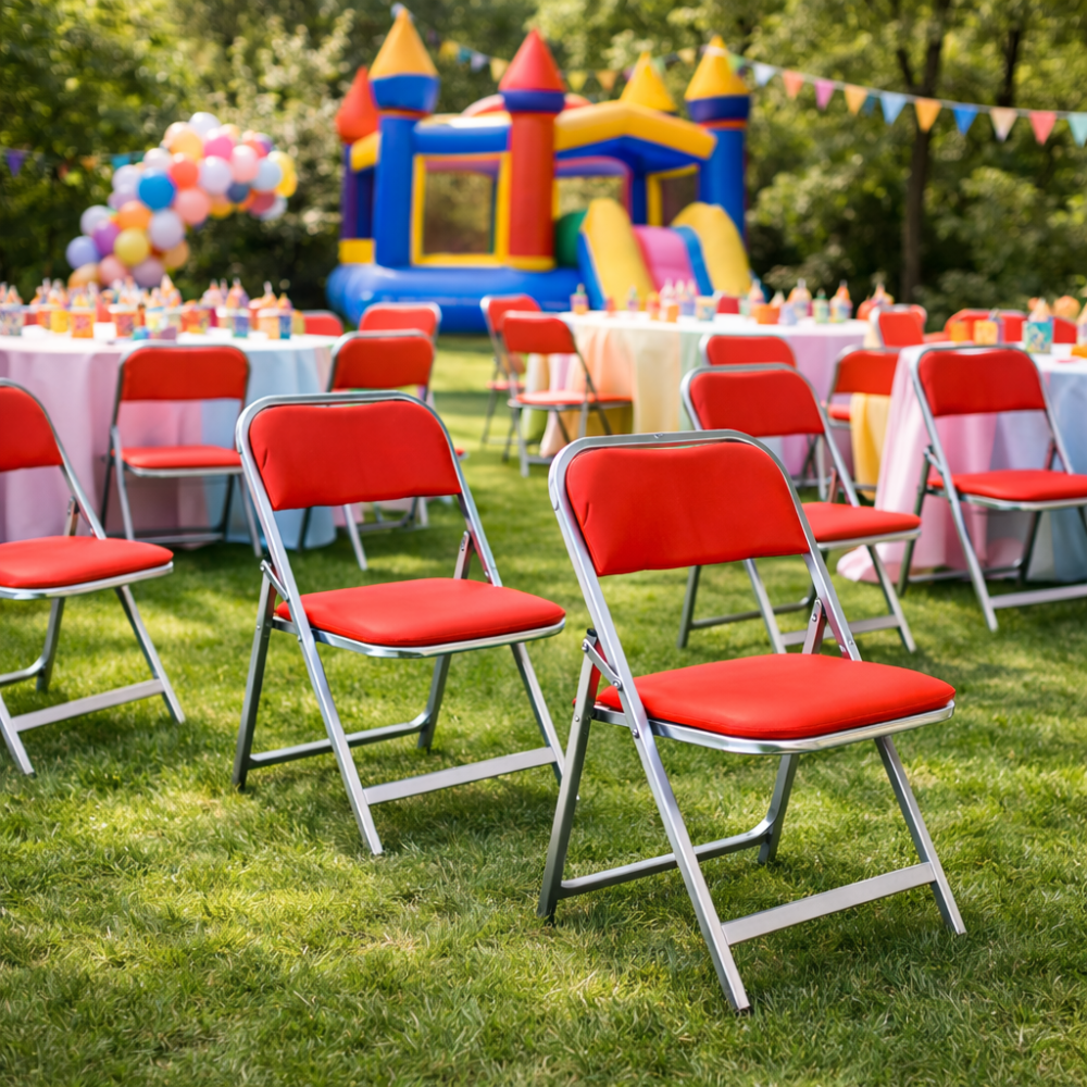 silla plegable infantil acojinada