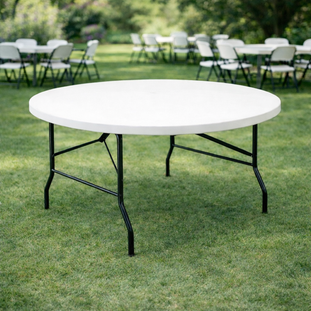 tablón hermex redondo 150 x 75 cm