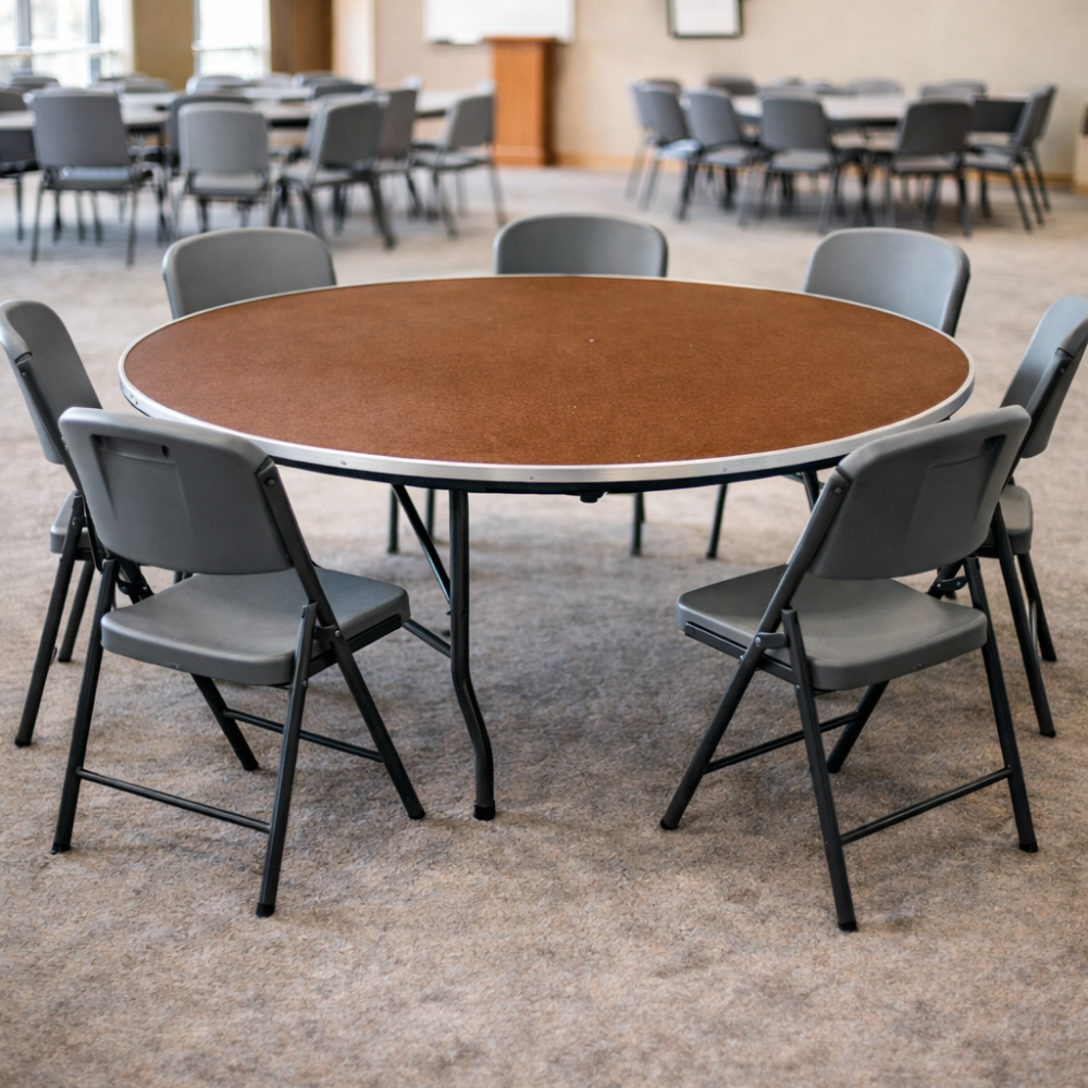 tablón redondo fibracel