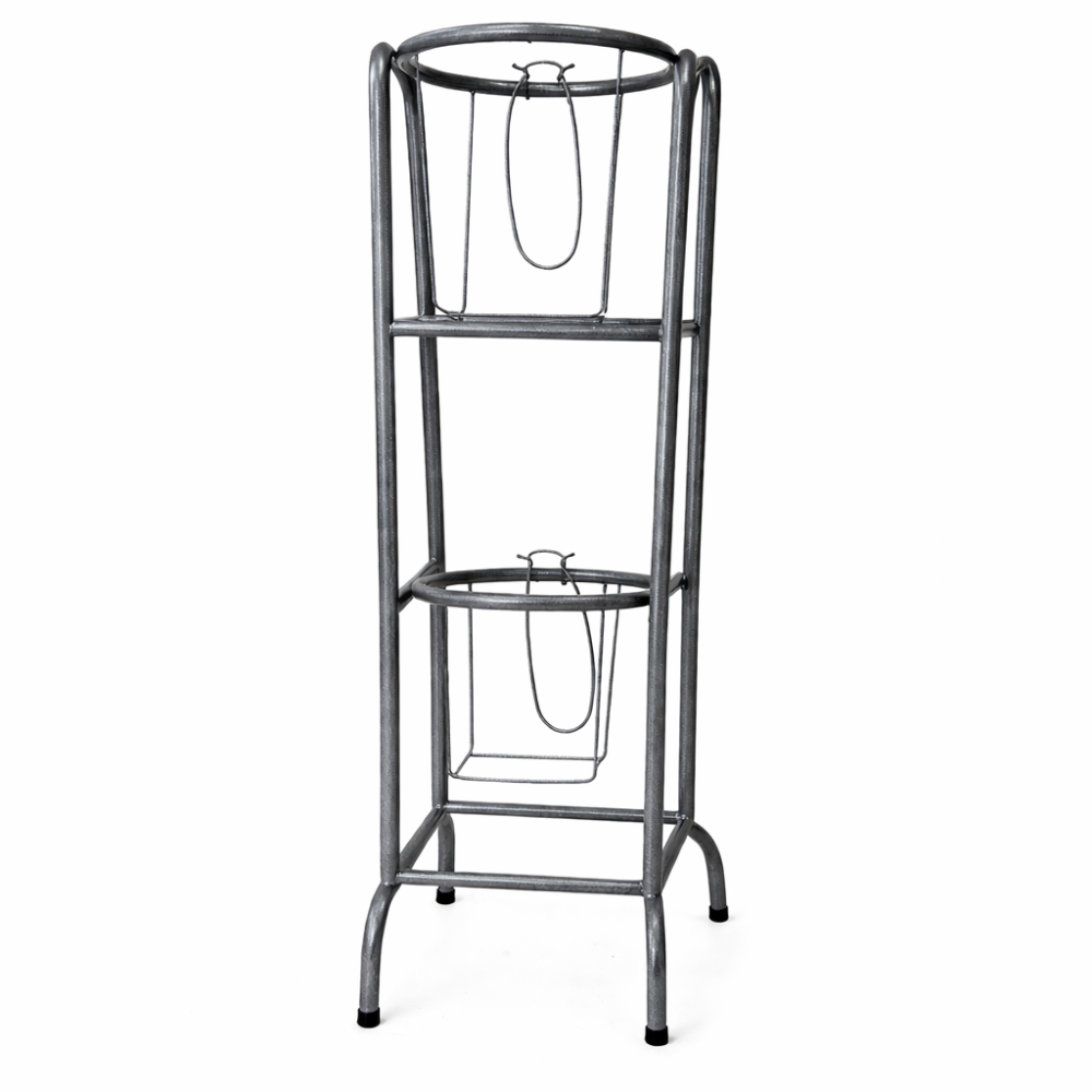 portagarrafon doble gris