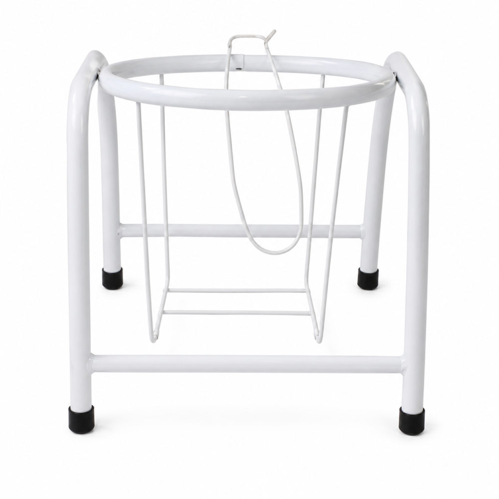 portagarrafón de mesa blanco